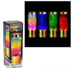 10" RAINBOW GLITTER TUBE LAMP LLB kids toys