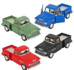 5" DIE-CAST 1955 CHEVY STEPSIDE PICK UP LLB Car Toys