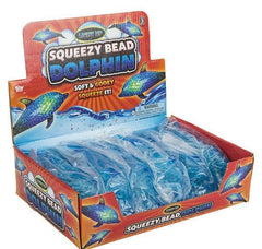 7.5" LIGHT-UP SQUEEZY BEAD DOLPHIN LLB Light-up Toys