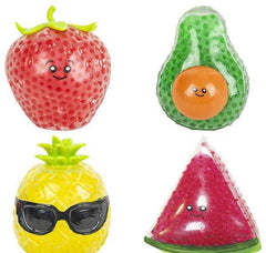 6" SQUEEZY BEAD FUN FRUITS LLB kids toys