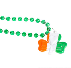 33" IRISH FLAG SHAMROCK BEADS LLB kids toys