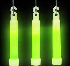 4" GREEN GLOW STICK NECKLACE LLB kids toys