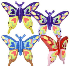27" TRANSPARENT BUTTERFLY INFLATE LLB Inflatable Toy