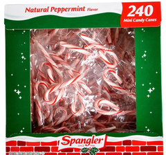 240 PC PEPPERMINT MINI CANDY CANES LLB kids toys