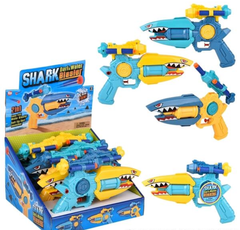 9.85" SHARK FOAM DART WATER BLASTER LLB kids toys