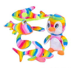 9" RAINBOW SEA ASSORTMENT LLB Plush Toys