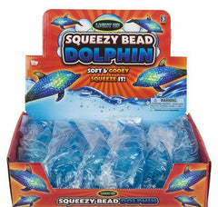 7.5" LIGHT-UP SQUEEZY BEAD DOLPHIN LLB Light-up Toys