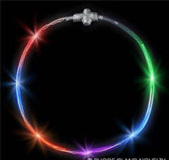22" MULTICOLORED LIGHT-UP NECKLACE LLB Light-up Toys