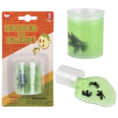Slime Pot With Horror Spider LLB Slime & Putty