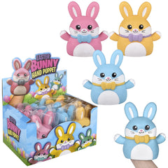 Easter Bunny Stretchy Hand Puppet 6" LLB kids toys