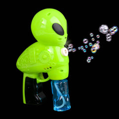 8.75" Light Up Alien Bubble Blaster LLB Fidget Toys