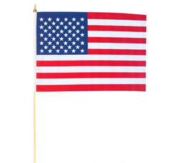 12"x 18" AMERICAN FLAG LLB kids toys