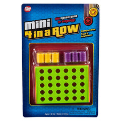 4" FOUR IN A ROW GAME LLB kids toys