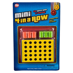 4" FOUR IN A ROW GAME LLB kids toys