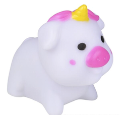 2" RUBBER PIG ASSORTMENT LLB Figurine Toys