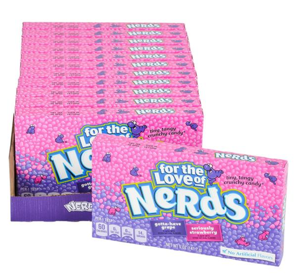 NERDS THEATER BOX CANDY 12PC/CASE LLB kids toys