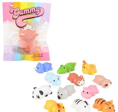1.5" GUMMY ZOO ANIMALS LLB kids toys