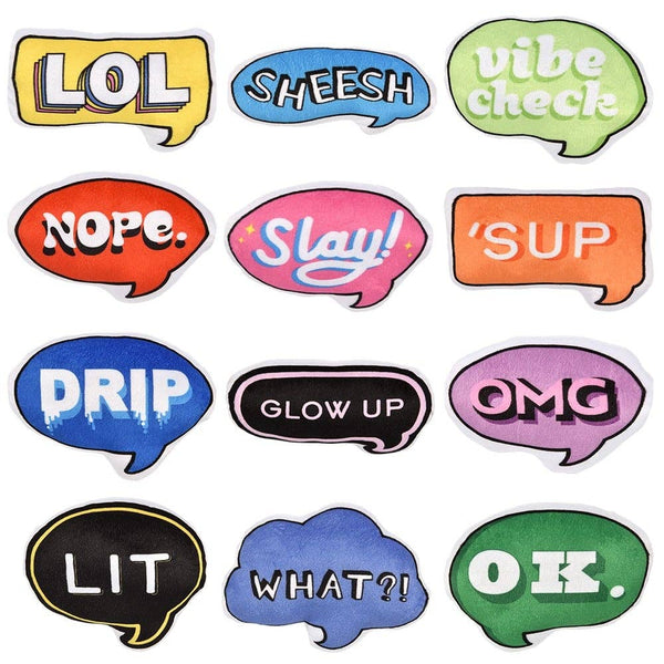 6″ Speech Bubbles LLB kids toys