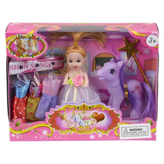 DOLL SET 7.5" X 5.5" LLB kids Accessories