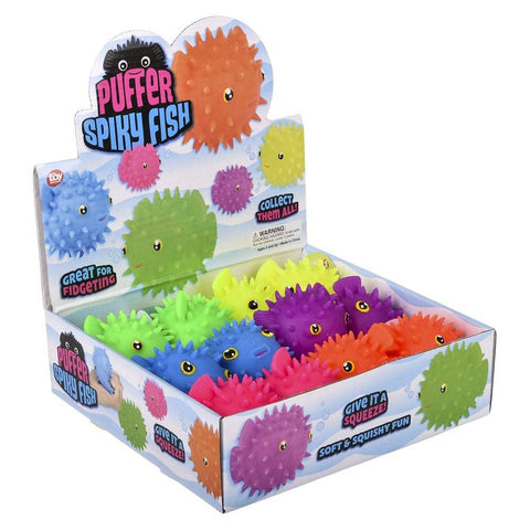 3" SPIKY PUFFY FISH LLB kids toys