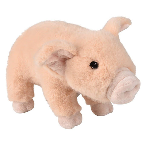 11" Animal Den Pig Plush - LLB Toys