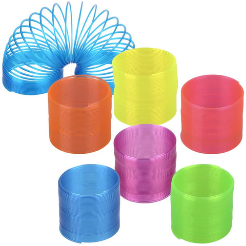 3" Neon Transluscent Coil Spring - LLB Toys