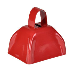 3" RED METAL COWBELL LLB kids toys
