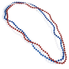 33" 7MM PATRIOTIC BEADS LLB kids toys