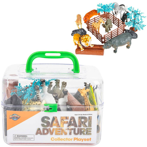 20 PC ANIMAL PAIL SET LLB kids toys