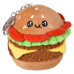 4" Plush Cheeseburger Clip On - LLB Toys