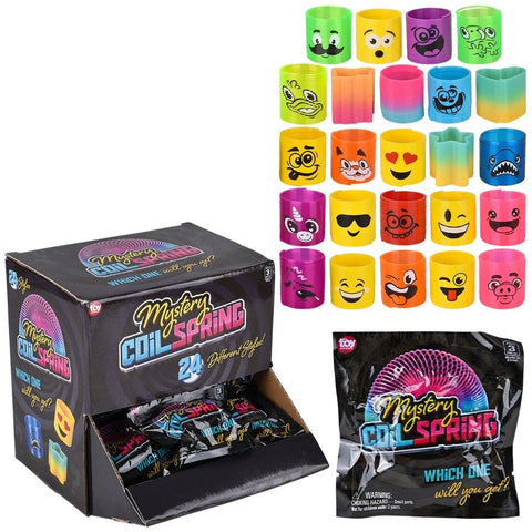Blind Bag Coil Spring Assortment 1.4" 48ct - LLB Toys