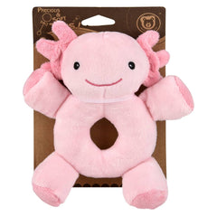 5.5" Axolotl Plush Baby Rattle - LLB Toys