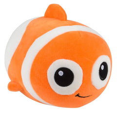 8" PUFFERS CLOWN FISH LLB Plush Toys