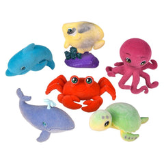 1.5" Flocked Micro Aquatic Assortment - LLB Toys