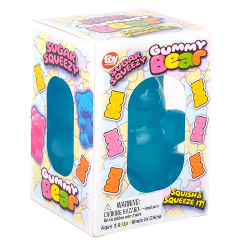 Jumbo Sugar Squeezy Yummy Bear 4" 6 /Disp - LLB Toys