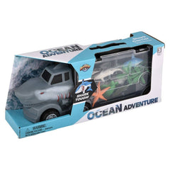 11" Shark Truck And Animal Carrier - LLB Toys