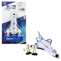3 PC 5.5" SHUTTLE WITH ASTRONAUTS LLB kids toys