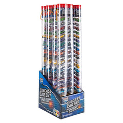 DIE-CAST CAR TUBE SET 1:64 SCALE LLB Car Toys