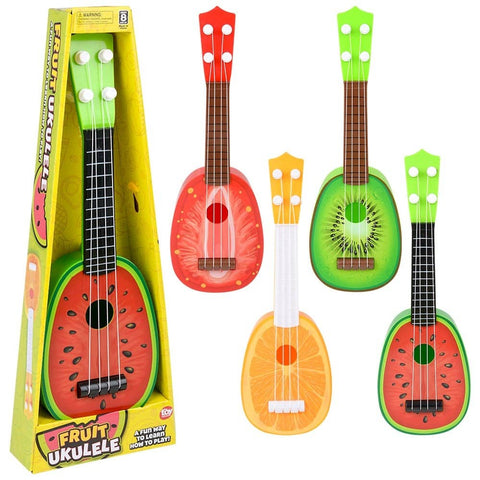 14" FRUIT UKULELE 24/ LLB kids toys