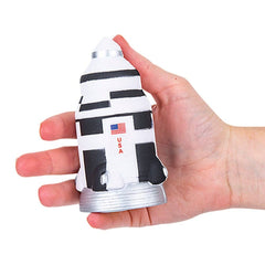 4.5" SQUISH SPACE ROCKET LLB Squishy Toys