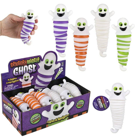 5.5" Wiggle Sensory Ghost 12ct LLB kids toys