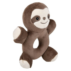 5.5" Sloth Plush Baby Rattle - LLB Toys