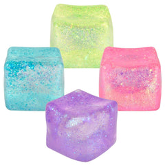 3" Glitter Sugar Cube Squishy - LLB Toys