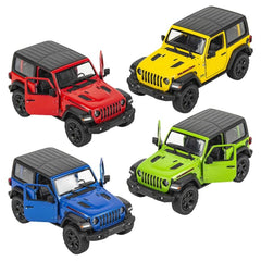 5" DIE-CAST 2018 JEEP WRANGLER HARD TOP LLB Car Toys