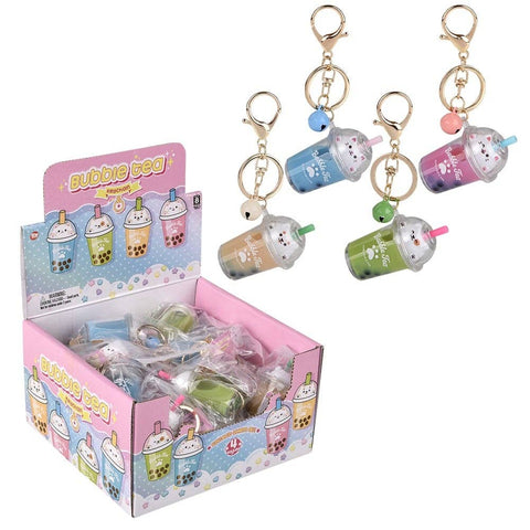 2.5" Kawaii Animal Bubble Tea Liquid Clip On- LLB Toys