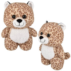 8" Scruffy Bunch Leopard Plush - LLB Toys