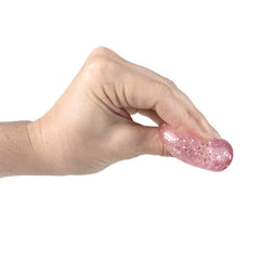 Mini Squeezy Sparkle Sugar Heart 1.5" 24 Ct