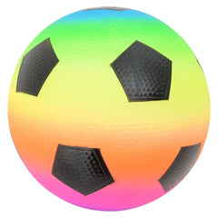 9" RAINBOW SOCCER PLAYGROUND BALL LLB Balls