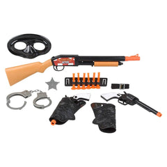 COWBOY AND BANDIT PLAYSET 6 PIECES LLB kids toys