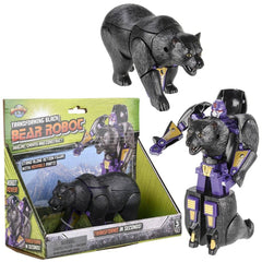 5" BLACK BEAR ROBOT ACTION FIGURE LLB Figurine Toys